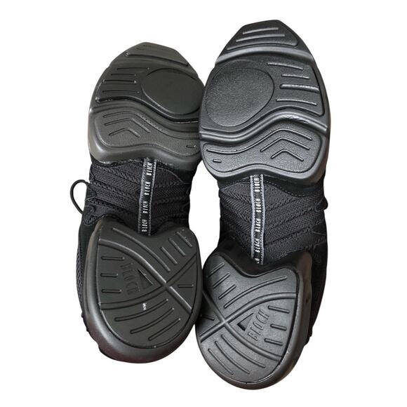 BLOCH Mens Size 14.5 Black Boost Mesh Suede Split Sole Dance Sneakers Shoes - Picture 6 of 8